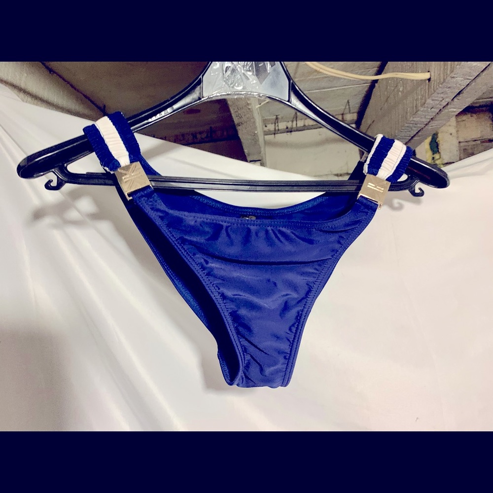 Nautical vibe Kardashian Kollection bikini bottoms